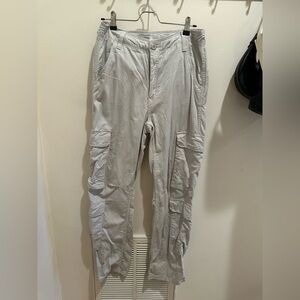 Bershka Gray Cargo Pants